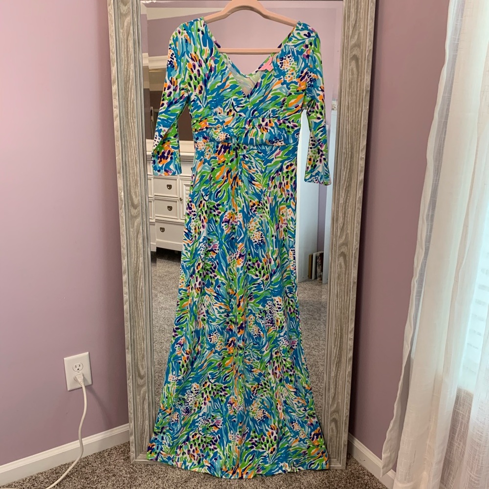 Lilly Pulitzer Gloria Empire Waist Dress